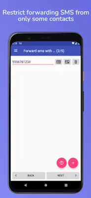 Auto forward SMS to PC / Phone android App screenshot 3